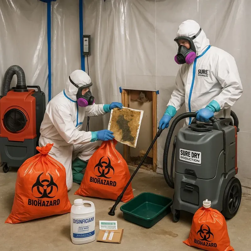 Contaminated Water Handling Protocols process in New Market, TN